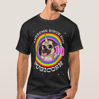 Awesome Since 2009 Pugicorn T-Shirt