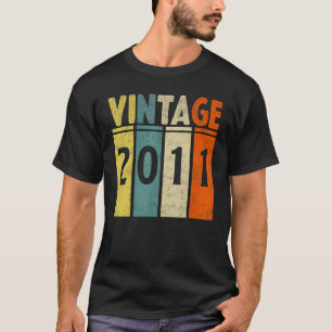 Awesome Since 2011 11th Birthday 11 Years Old 9 T-Shirt