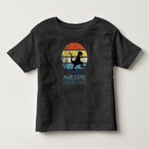 Awesome Since 2016 Black T-rex Dinosaur Tee