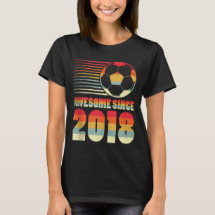 Awesome Since 2018 Soccer 8th Birthday Tank Top