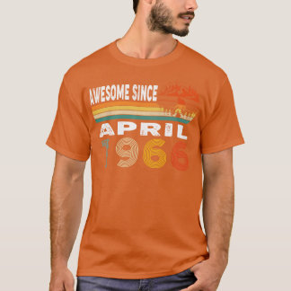 Awesome Since April 1966 T-Shirt