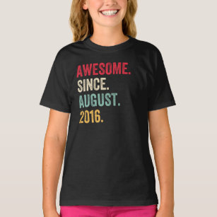 birthday shirts august