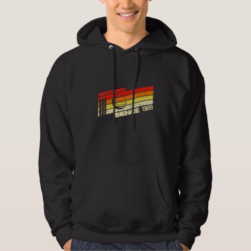 Awesome Since Best Of 1989 33th Vintage Retro Golf Hoodie