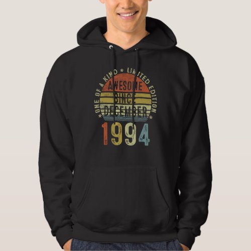 Awesome Since December 1994 28 Years Old 28th Birt Hoodie