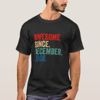 Awesome Since December 2008 14th Birthday 14 Year