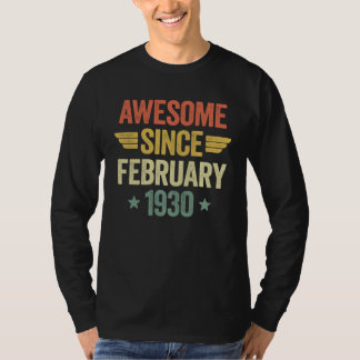 Awesome Since February 1930 T-Shirt