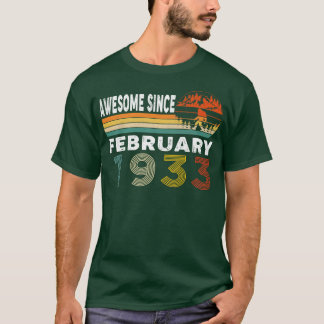 Awesome Since February 1933 T-Shirt