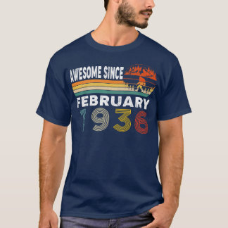 Awesome Since February 1936 T-Shirt