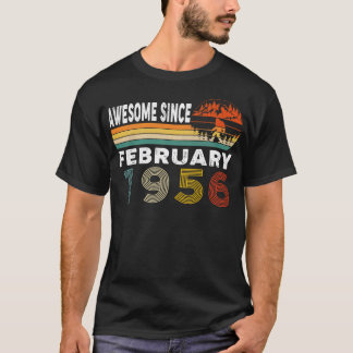 Awesome Since February 1956 T-Shirt