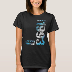 Awesome since January 1993 30th Birthday Born 1993 T-Shirt