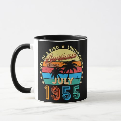 Awesome Since July 1955 67th Birthday Limited Mug