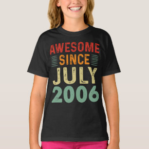 Awesome Since July 2006 T-Shirt