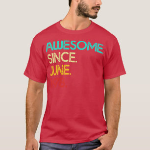 Awesome Since June 1978 Birthday For Women And Men T-Shirt