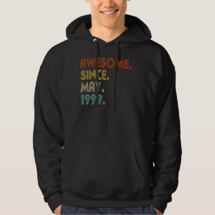 Awesome Since May 1999 Vintage 23rd Birthday Hoodie