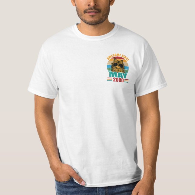 Awesome Since May 2000 T-Shirt (Front)