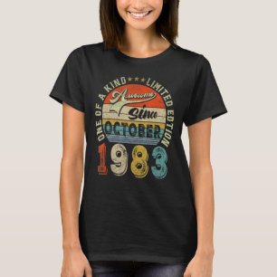 Awesome Since October 1983 39th Birthday 39 Years T-Shirt