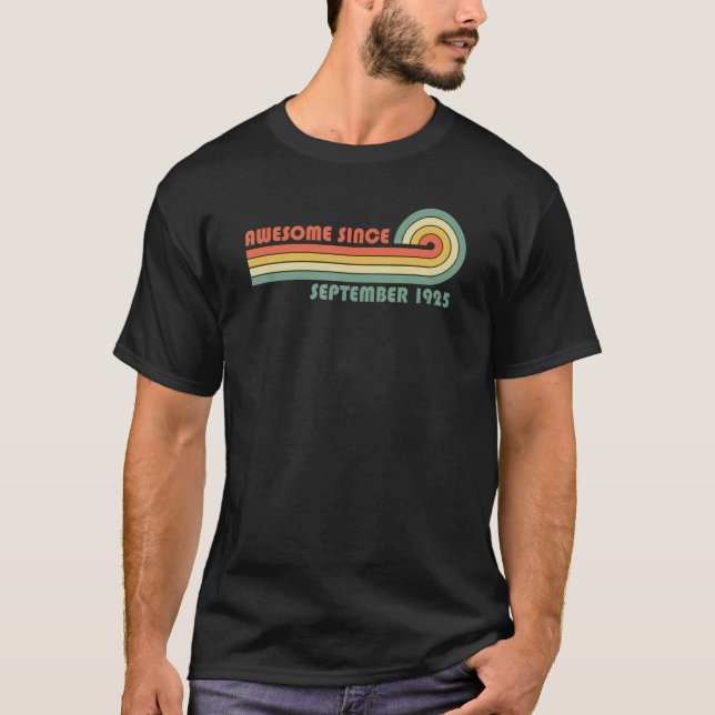 Awesome Since September 1925 T-Shirt (Front)