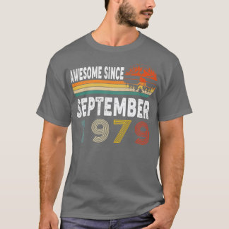 Awesome Since September 1979 T-Shirt