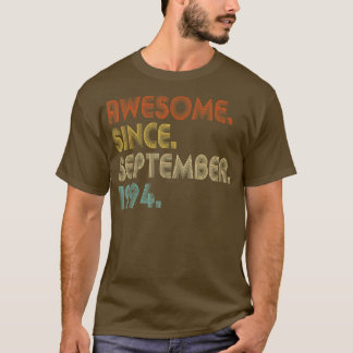 Awesome Since September 1994 Vintage 28th Birthday T-Shirt