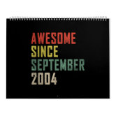 Nobody Perfect But If You Born In September 1962 Calendar | Zazzle