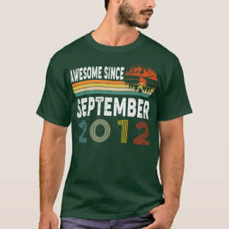 Awesome Since September 2012 T-Shirt