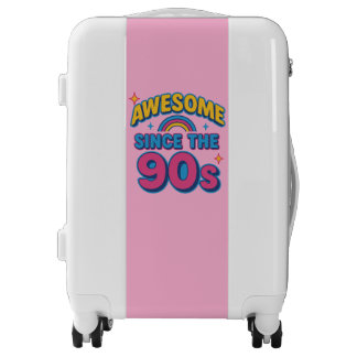 Awesome Since the 90s – Colorful Retro Y2K Style Luggage