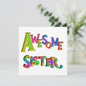 Awesome Sister T-shirts and Gifts (Standing Front)