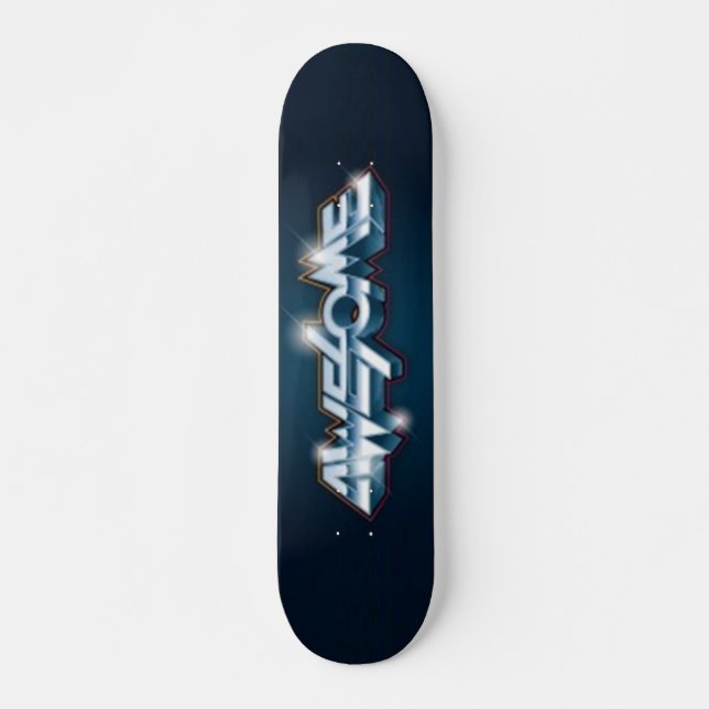 Awesome Skateboard Deck (Front)