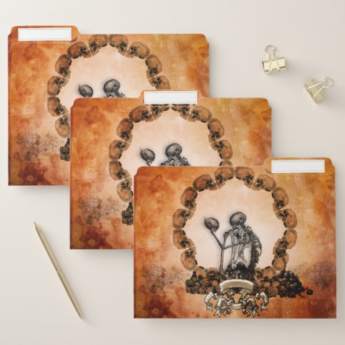 Awesome skeleton file folder