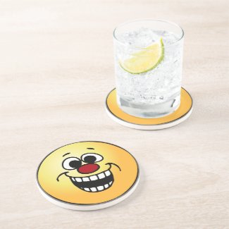 Awesome Smiley Face Grumpey Coasters