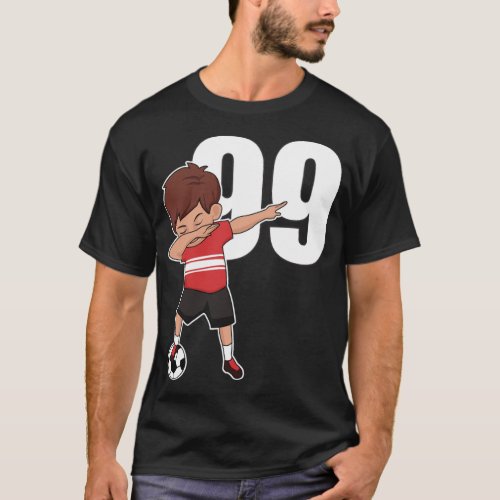 Awesome Soccer Player Number 99 Soccer womens soc T_Shirt