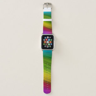 Awesome Spectrum of Rainbow Colors Apple Watch Band
