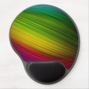 Awesome Spectrum of Rainbow Colors Gel Mouse Pad