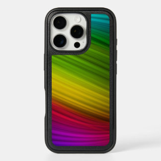 Awesome Spectrum of Rainbow Colors iPhone 16 Pro Case