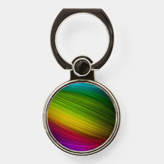 Awesome Spectrum of Rainbow Colors Phone Ring Stand