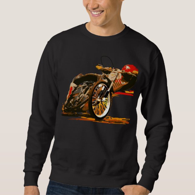 Awesome Speedway Motorcycle Clothing Sweatshirt (Front)