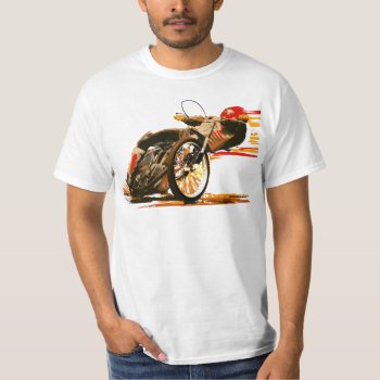 Awesome Speedway Motorcycle Clothing T-shirt by fameland at Zazzle