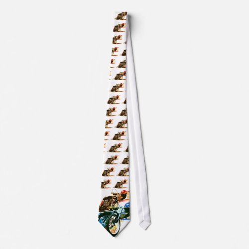 Awesome Speedway Motorcycle Clothing Tie