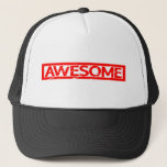 Awesome Stamp Trucker Hat