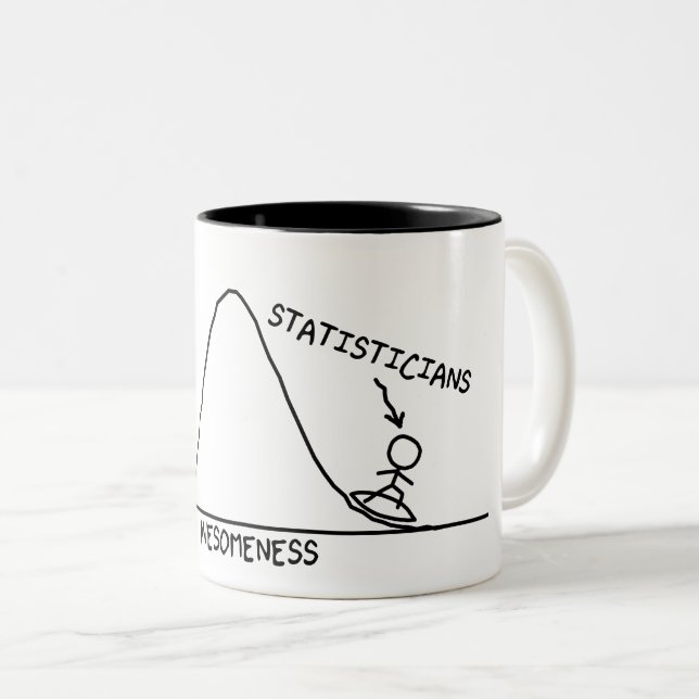 Awesome Statistician Mug (Front Right)