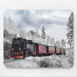 Awesome Steam Locomotive Mouse Pad