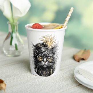 Awesome Steampunk Cat 