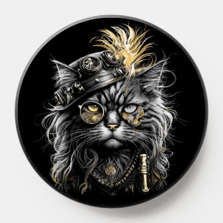 Awesome Steampunk Cat PopSocket