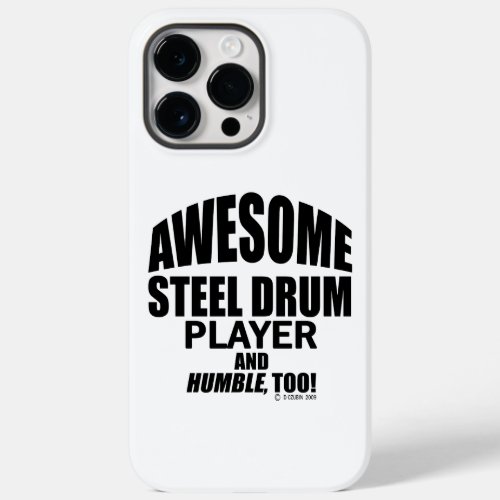 Awesome Steel Drum Player Case_Mate iPhone Case