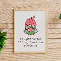 Awesome Students Gnome Teacher