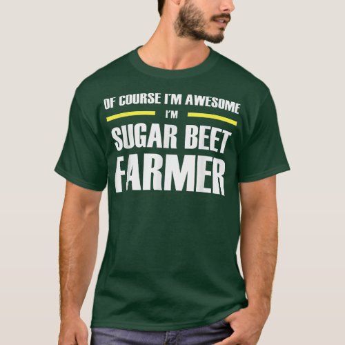 Awesome Sugar Beet Farmer  T_Shirt