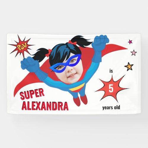 Awesome Superhero Tremendous Birthday Gift Banner