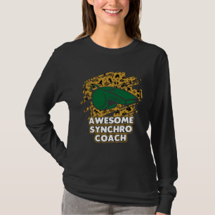Awesome Synchro Coach Synchronized Diving Coaching T-Shirt