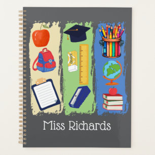 Awesome Teacher Modern Symbols Planner