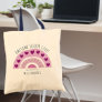 Awesome Teacher Stuff Boho Rainbow Personalized Tote Bag